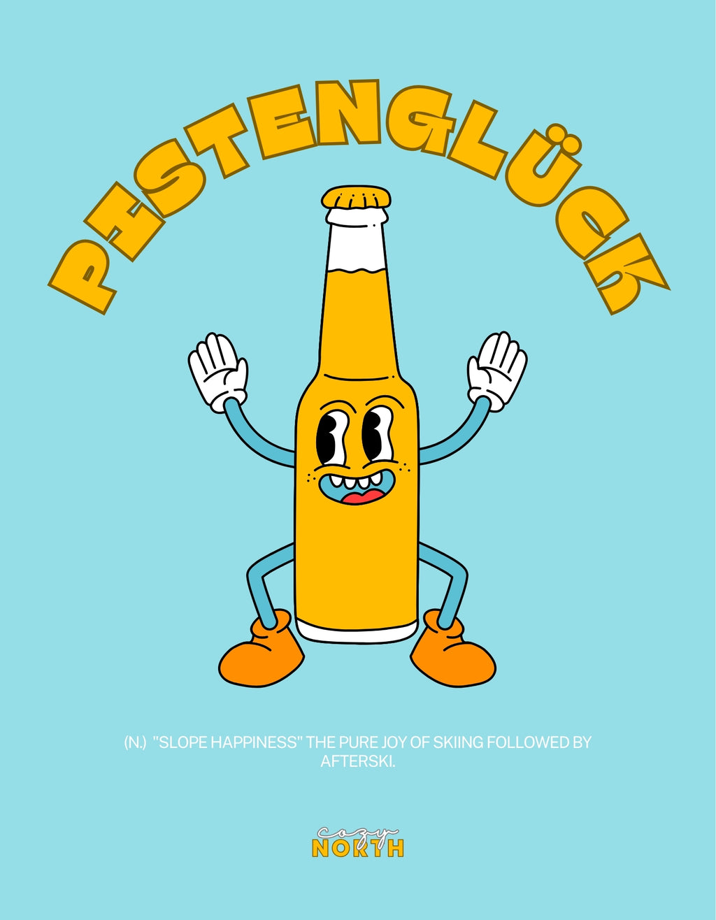 Pistenglück - Oversize t-shirt