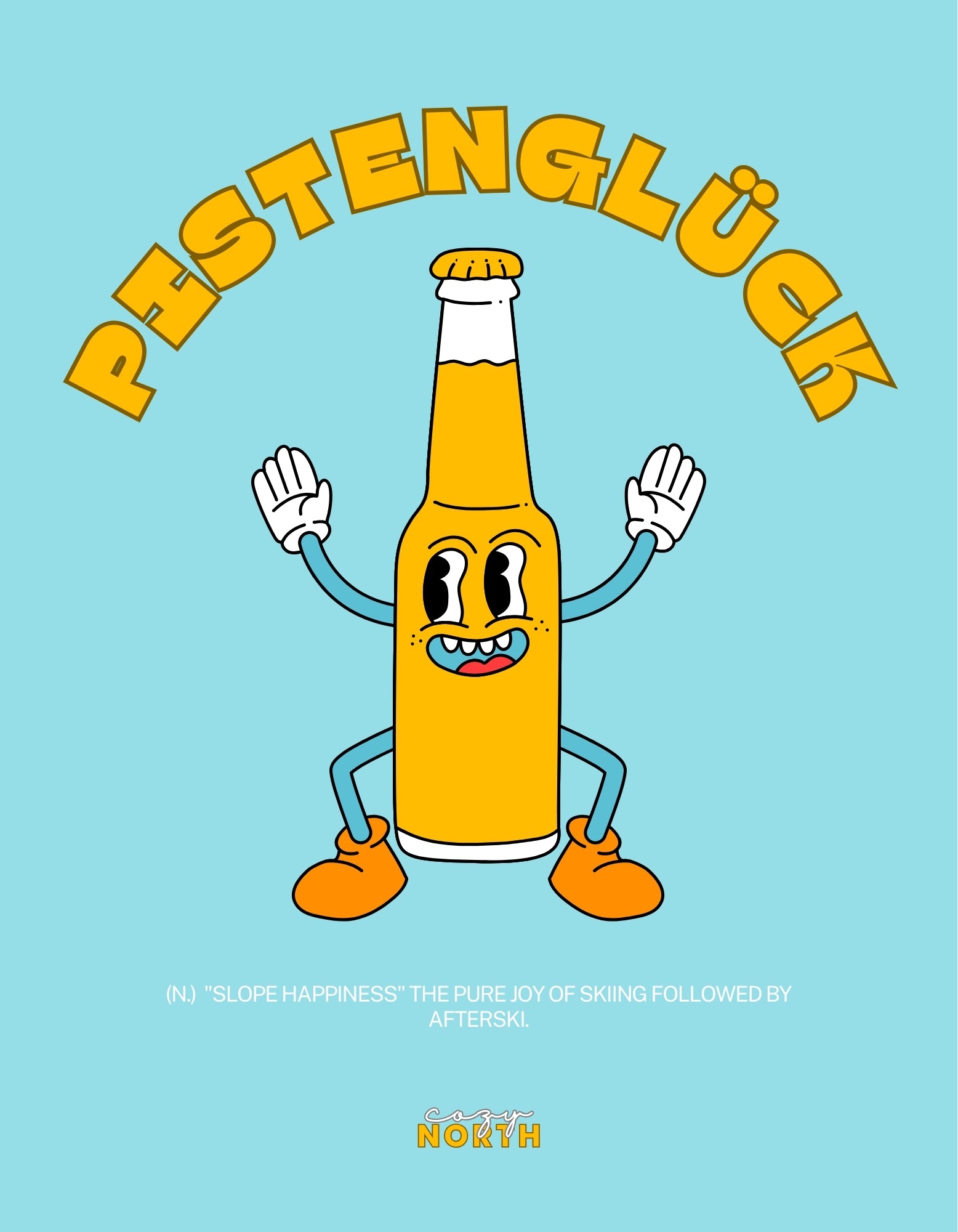 Pistenglück - Oversize t-shirt