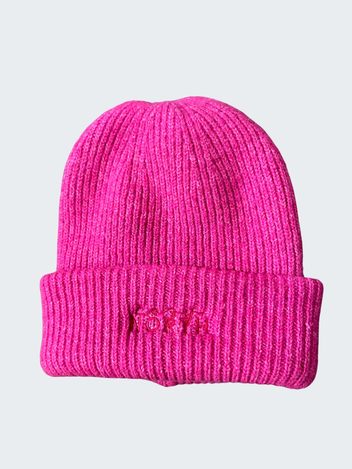 Extra tjock mössa i rosa – vindtät och perfekt för kalla vinterdagar