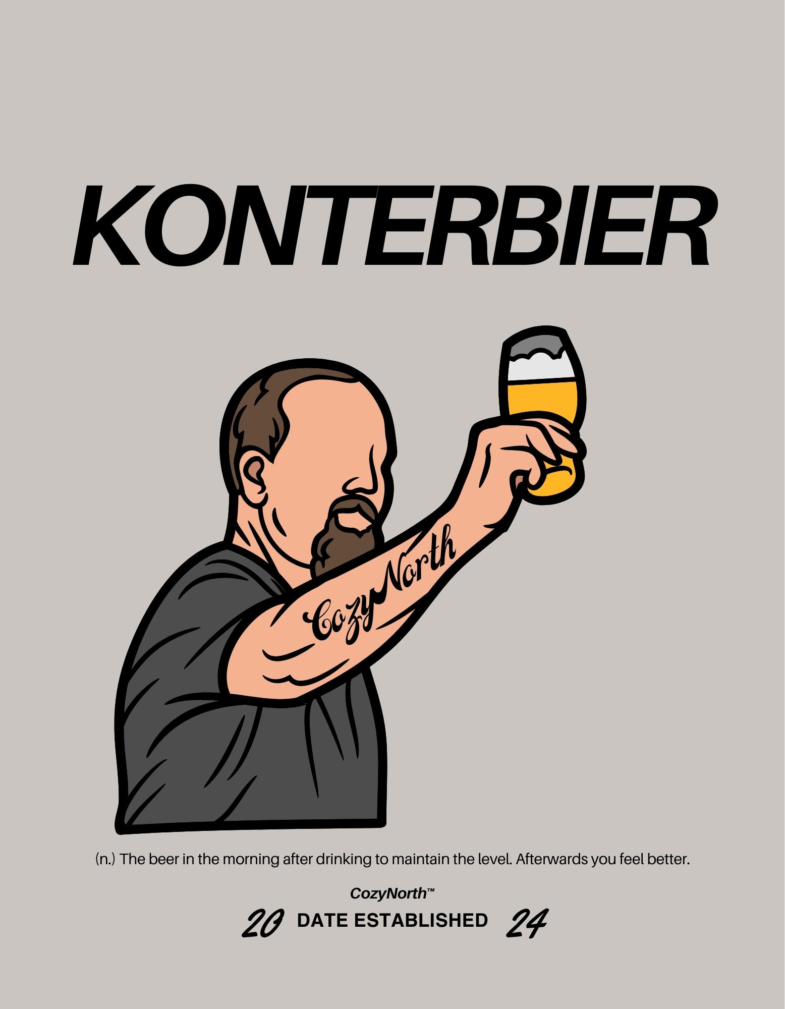 Konterbier - Oversize T-shirt