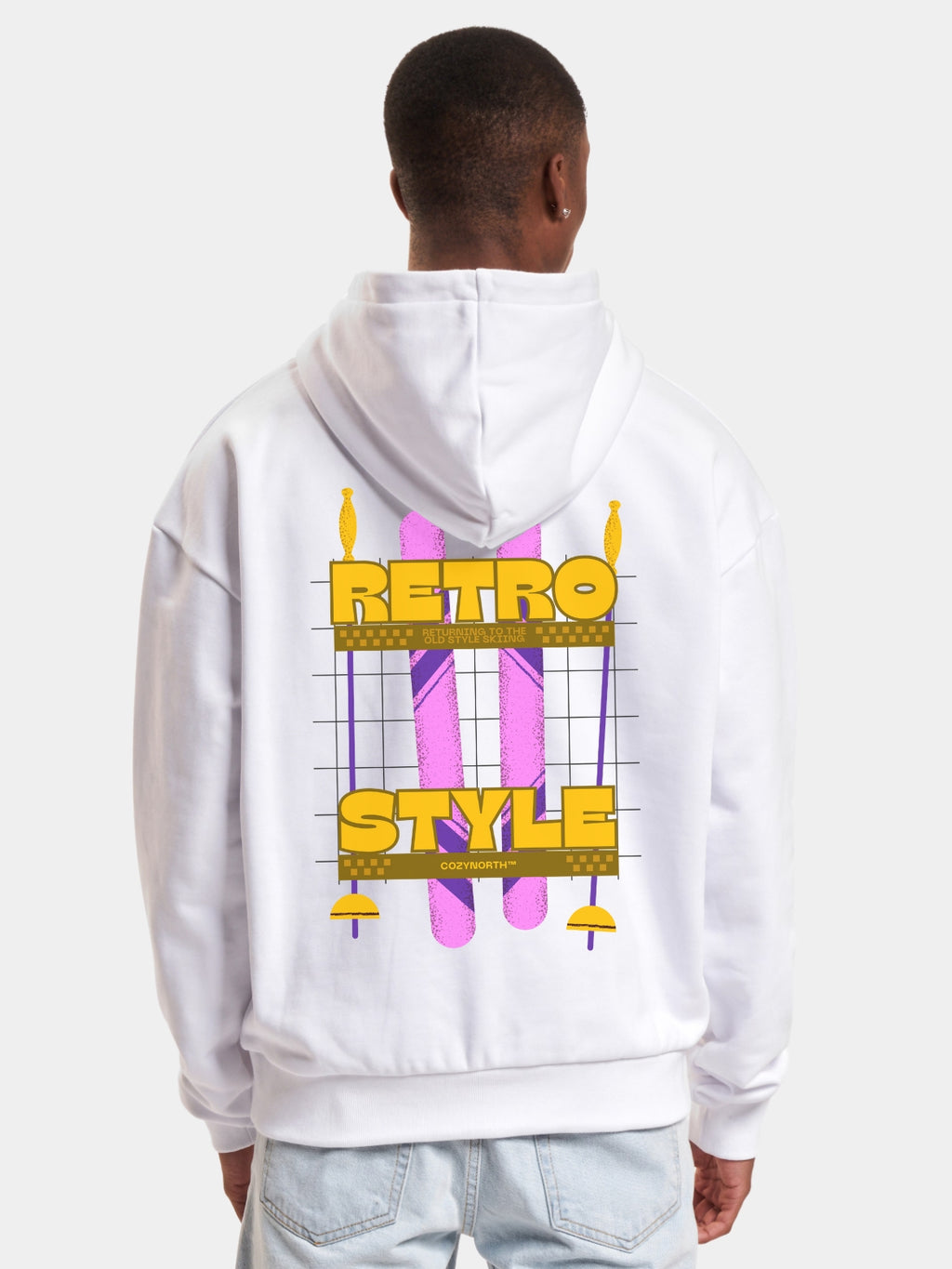 "Old School" – Hoodie Lourd